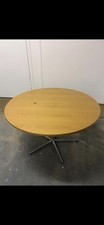 Large Round Wooden Table 122
