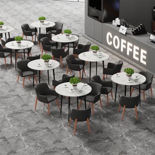 Large round marble - marble, dining