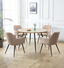 Dining Table Set, 1.2m Large