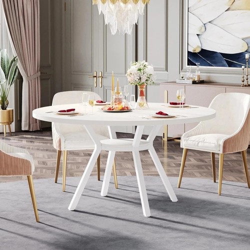 Round dining table - round, for