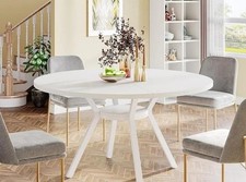 Round Dining Table for 6-8