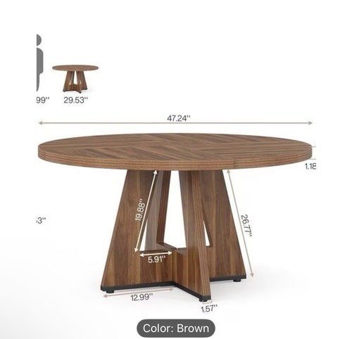 Inch round farmhouse - 47,