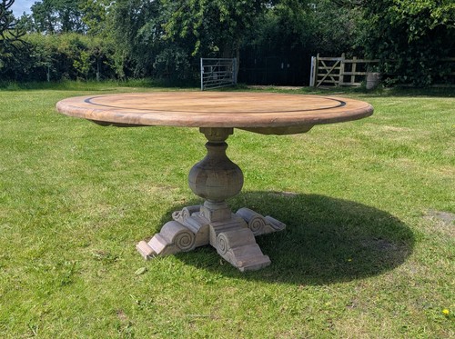 Large vintage acacia wood - vintage,