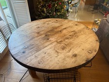 Rustic Large Round Reclaimed