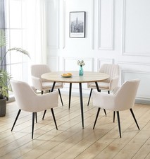 Dining Table Set, 1.2m Large