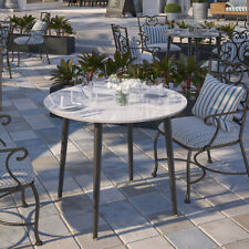 Large Round Marble Dining